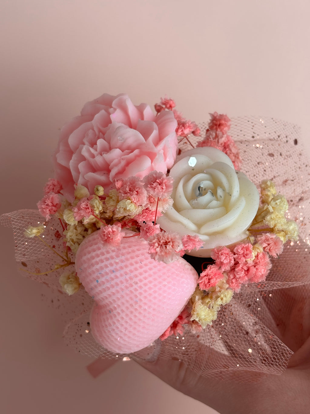 Mini bouquet parfumé Poudre de riz (100g)