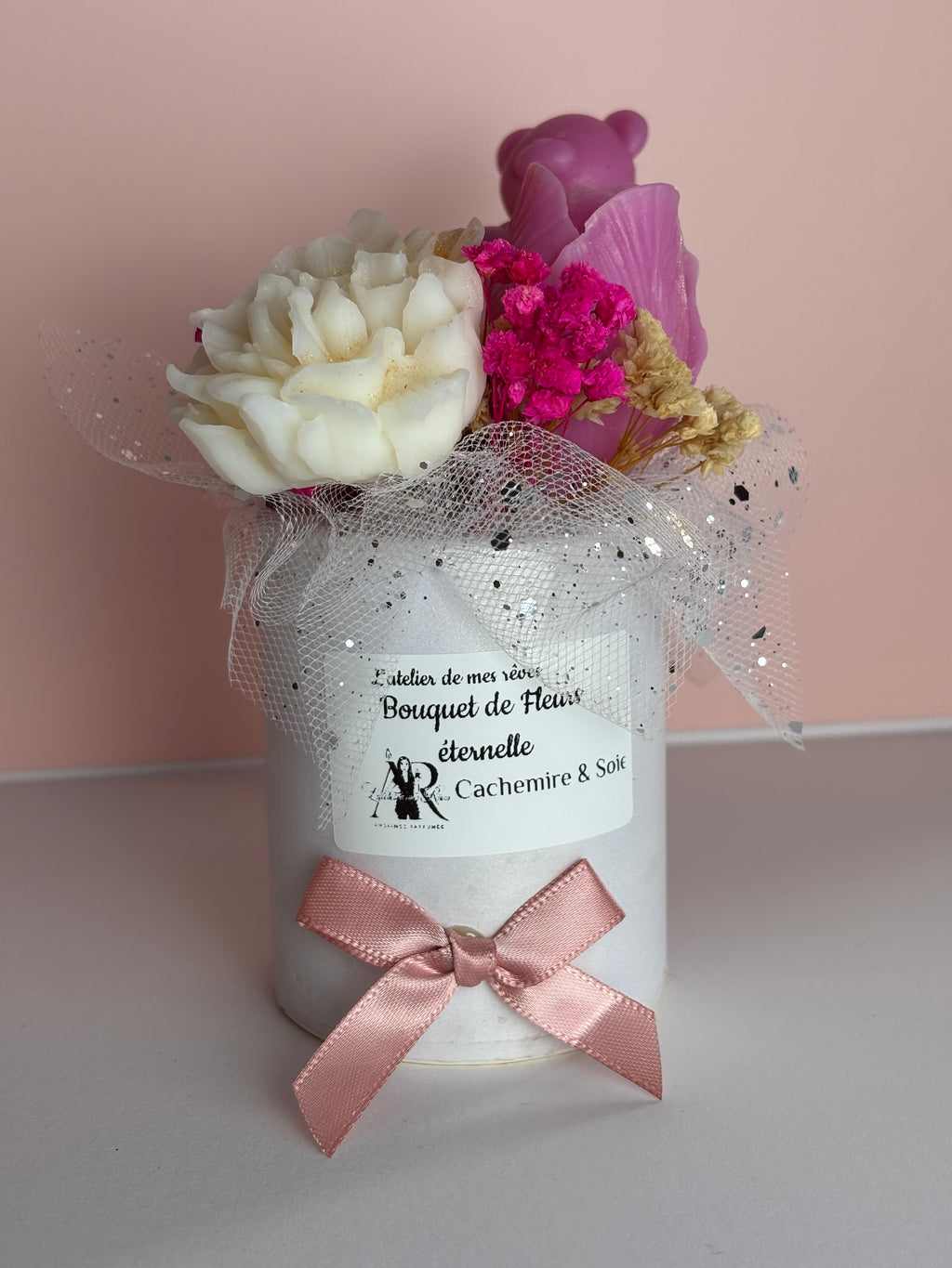Mini bouquet parfumé Cachemire & Soie (100g)