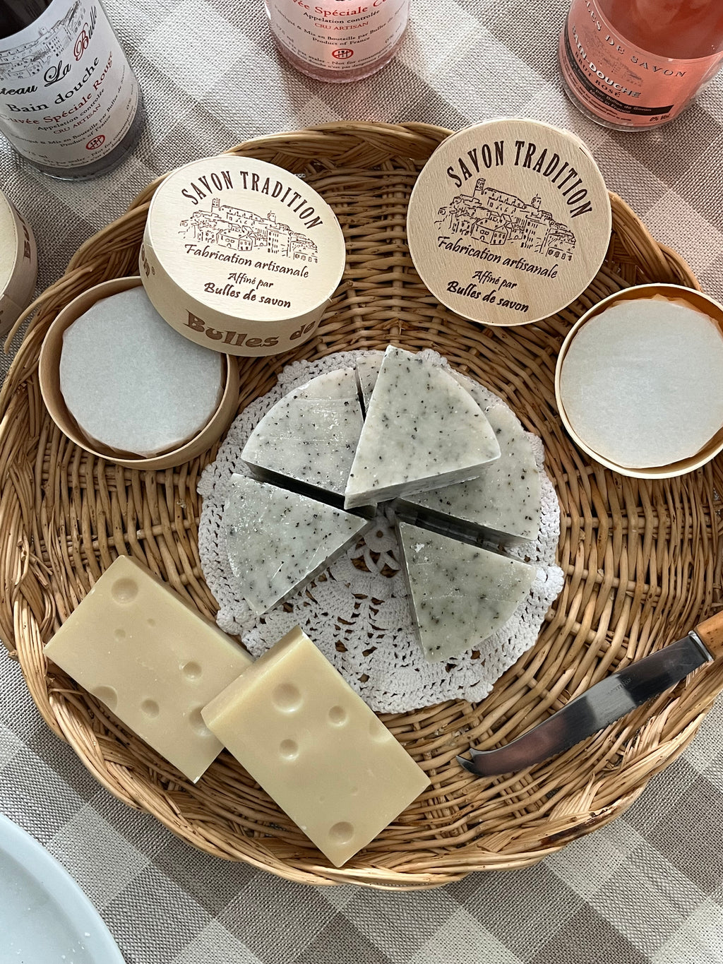 Savons Roquefort Pêche & menthe (75g)