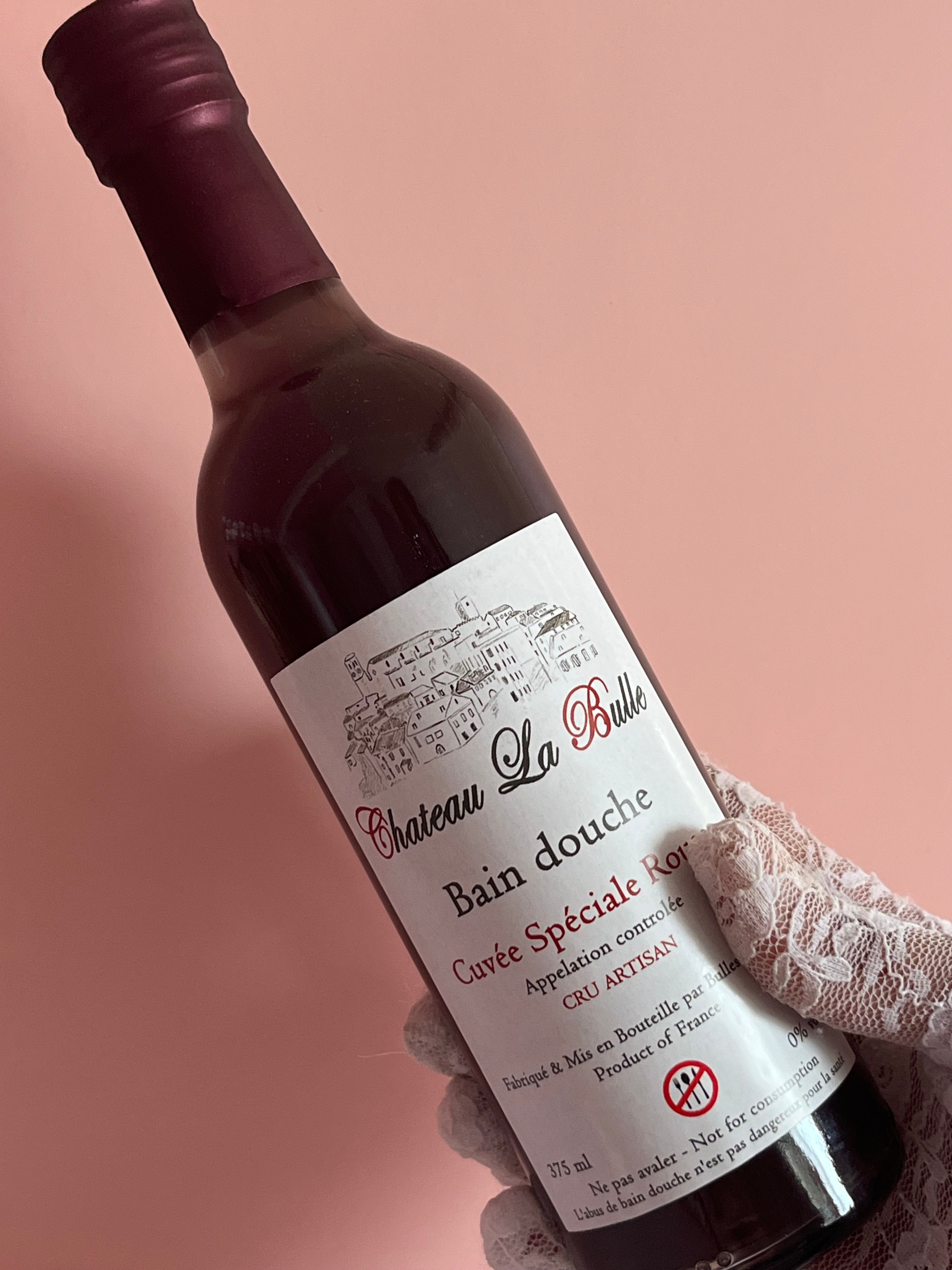 Gel douche Vin Rouges fruit rouge (375ml)