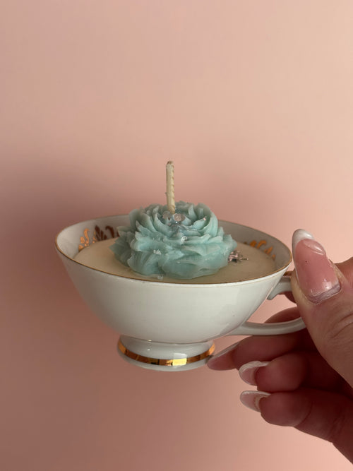 Bougie vintage Cachemire & Soie(65g)