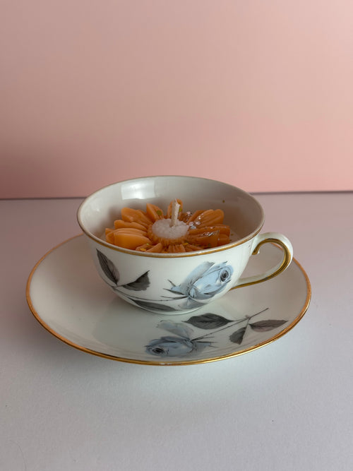 Bougie vintage Fleur d'abricot (65g)