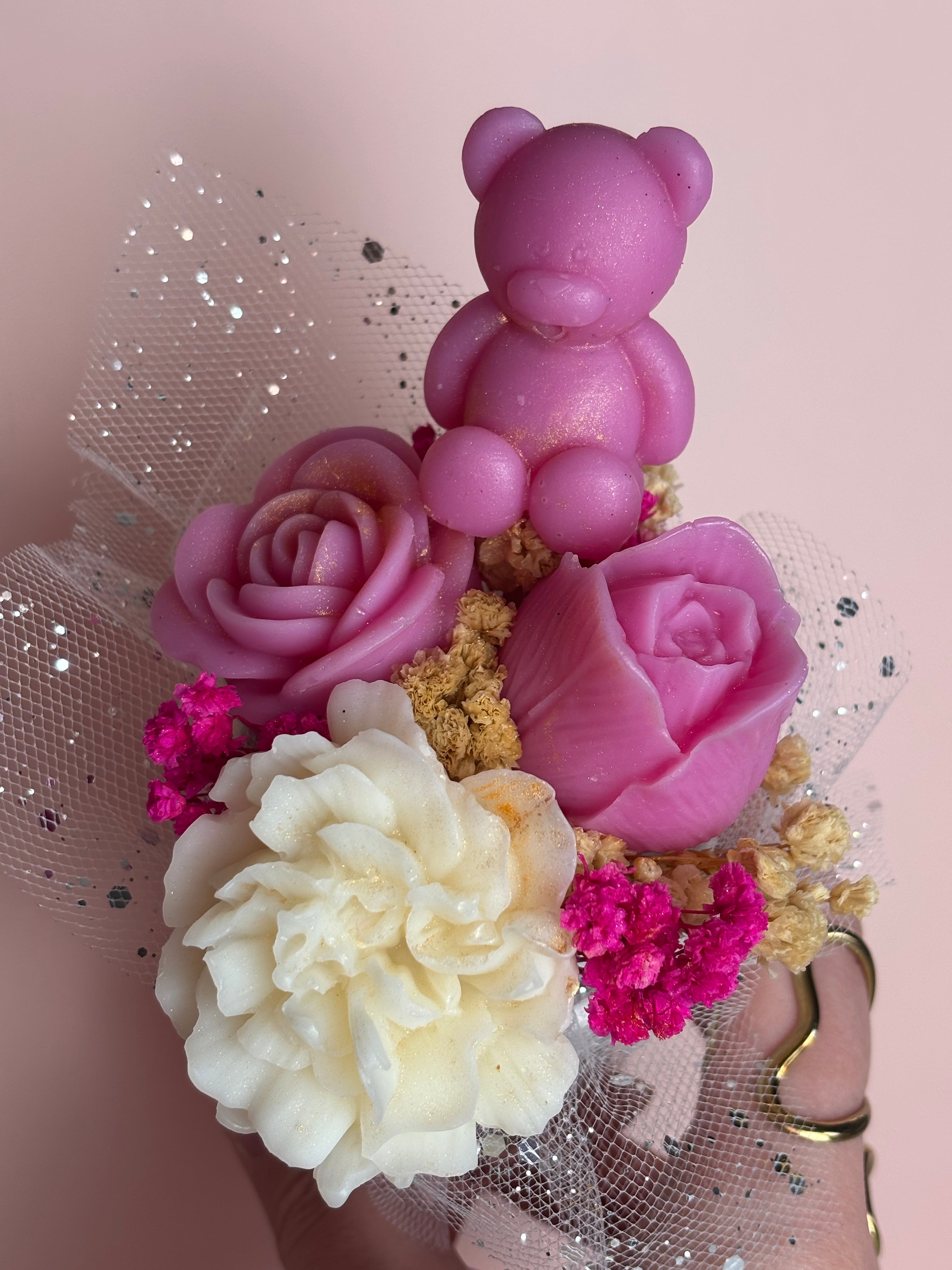 Mini bouquet parfumé Cachemire & Soie (100g)