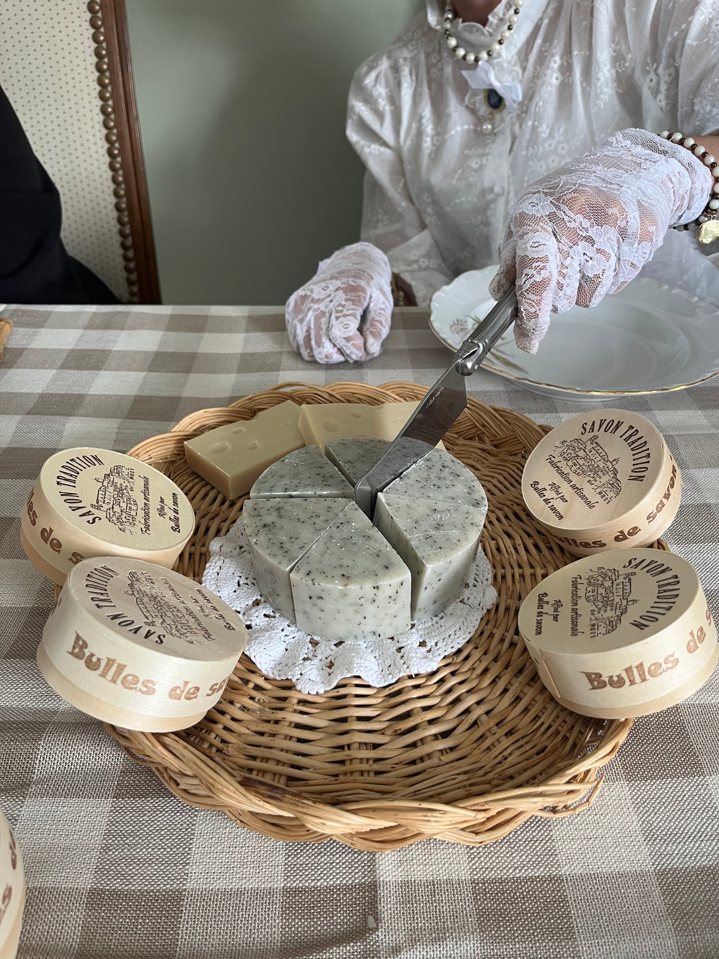 Savons Roquefort Pêche & menthe (75g)