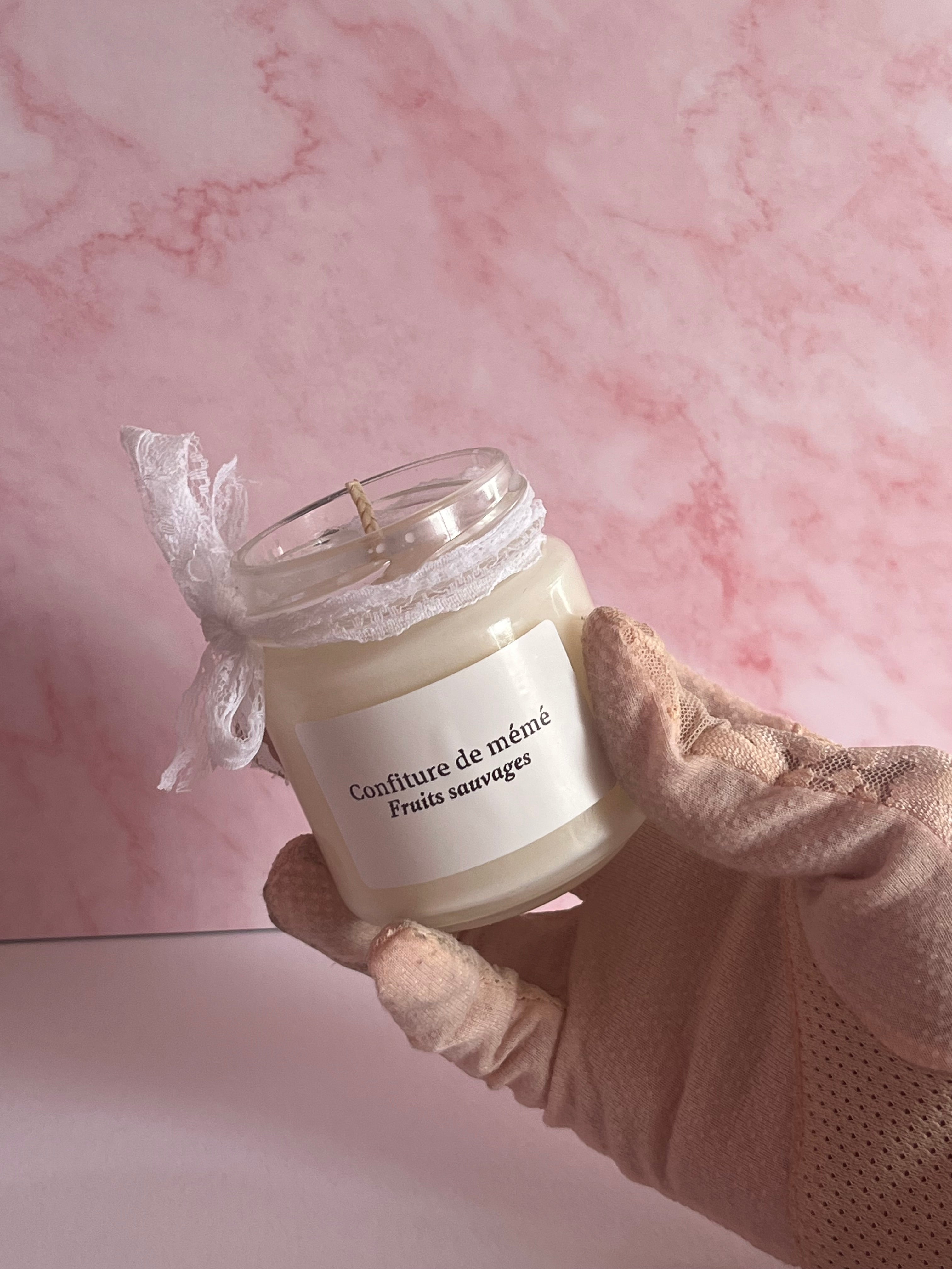 Bougie confiture de mémé Fruits sauvages (45G)