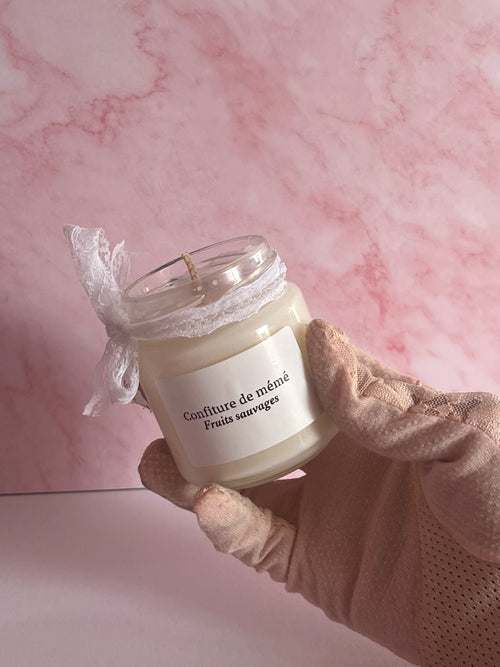 Bougie confiture de mémé Fruits sauvages (45G)